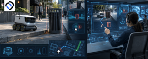 remote operations delivery robots